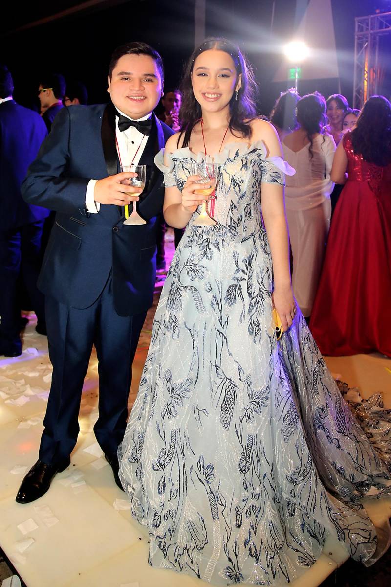 Diego Lozano y Michelle Godoy