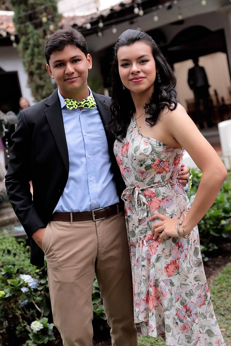 José Morán y Daniela Ventura.