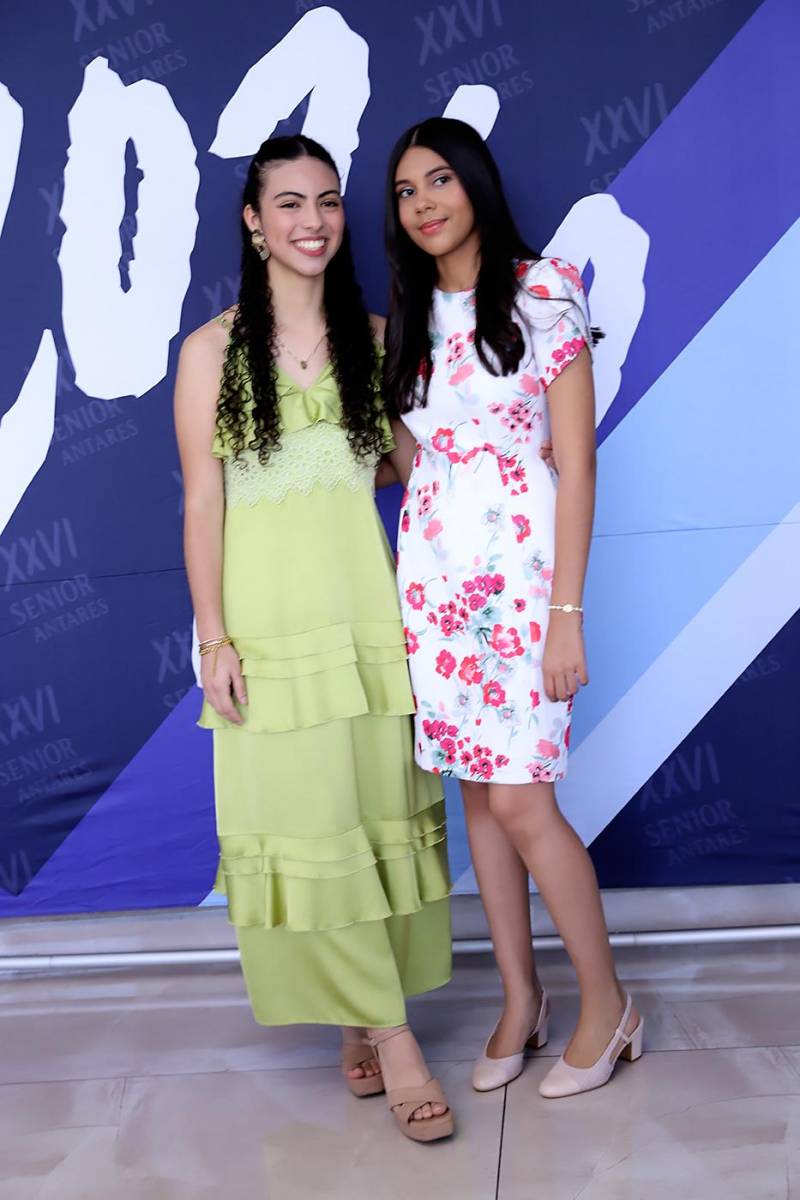 Paulina Ávila y María Valentina Soto.