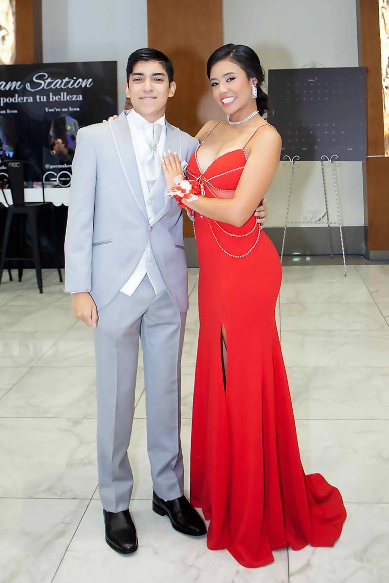 Joel Funes y Andrea Bardales.