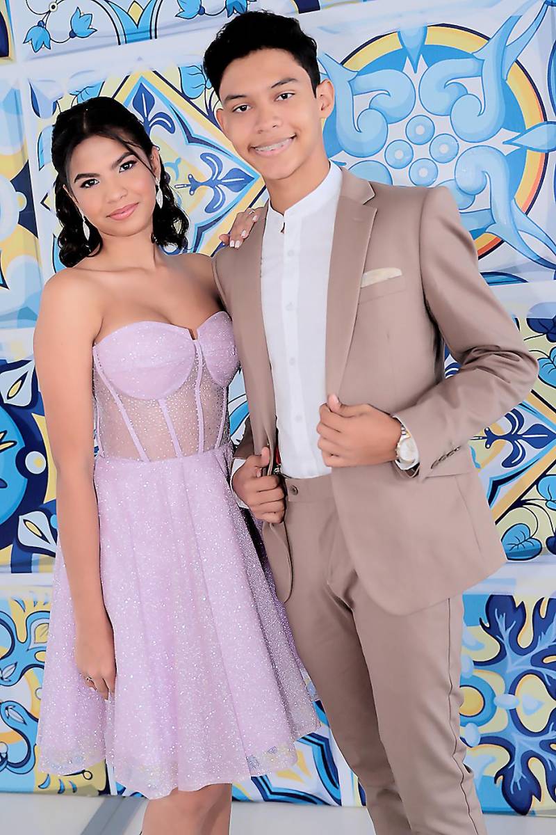 Celeste Maradiaga y Paolo Ruíz. 