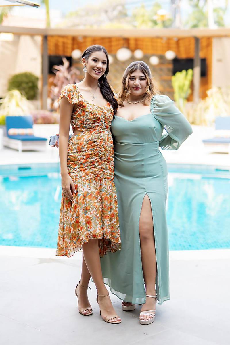 Dariana Gamez y Lizzie Ramos.