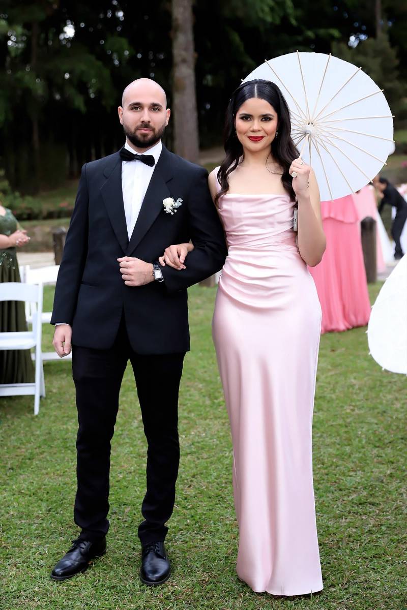 Faris Perdomo y Marcela Arias.