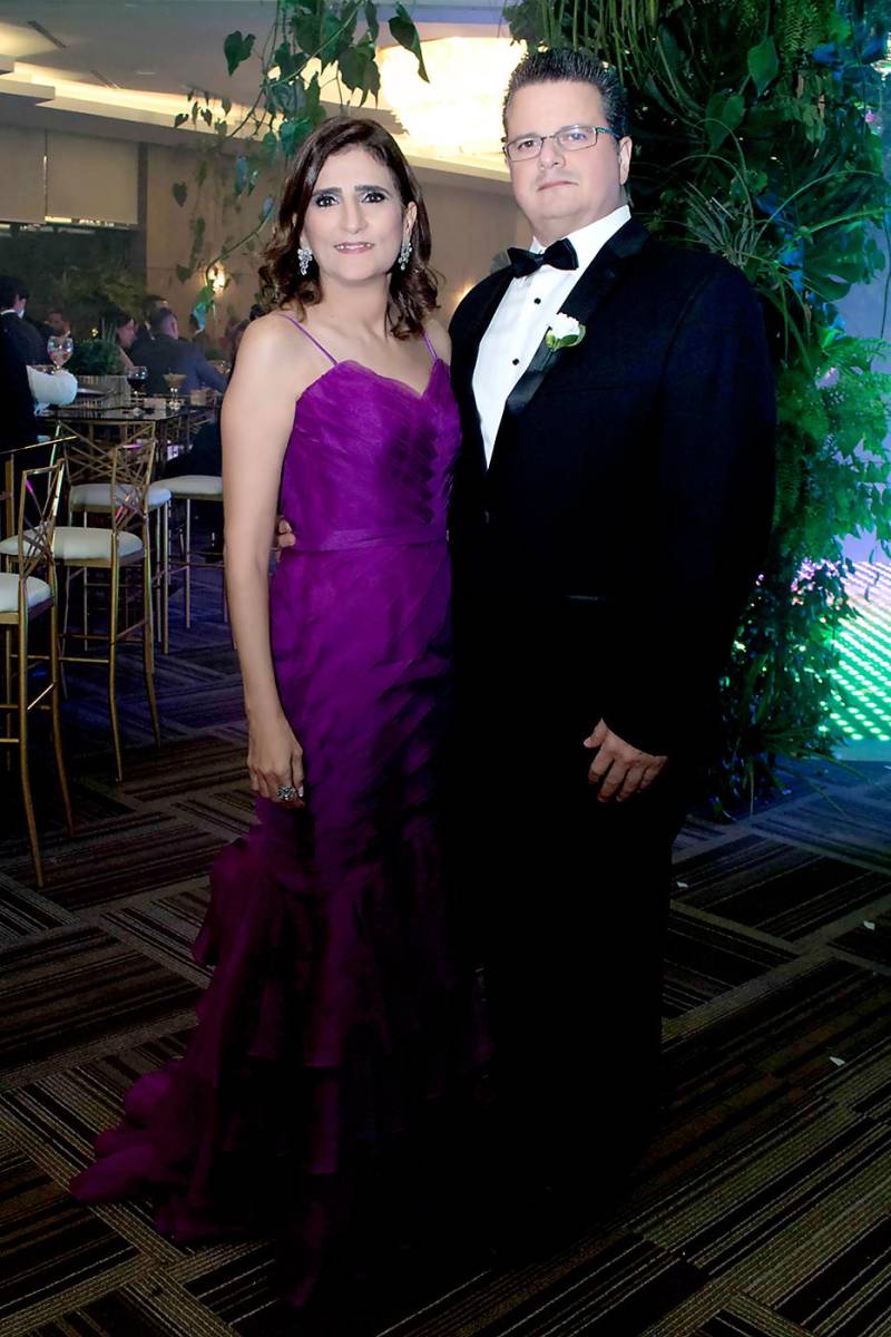 Giselle y Antonio Hepburn