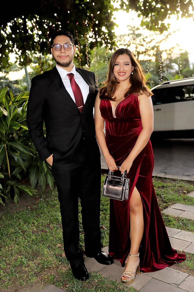 Patrick Medina y Carmen Cardona