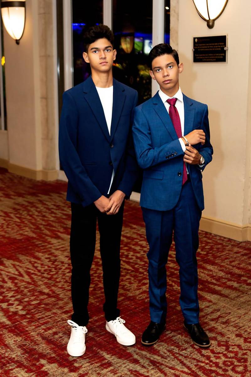 Adrián Cruz y Paolo Ruíz. 