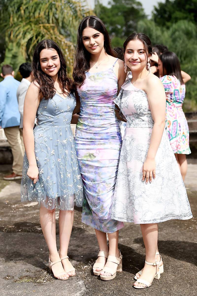 Sofía Galeas, Gabriela Ponce y Linda Varela. 