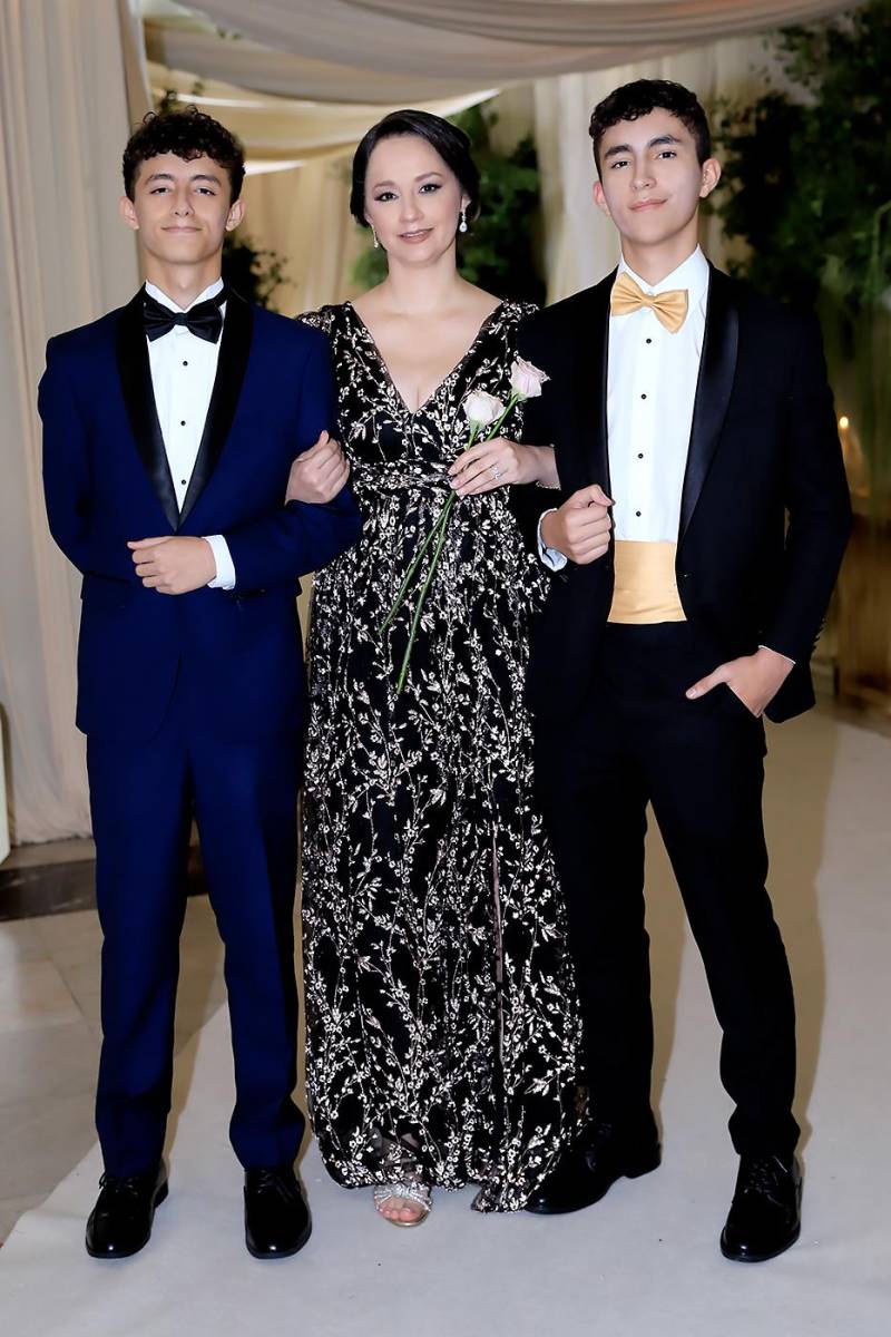 Diego e Ian Aceituno.