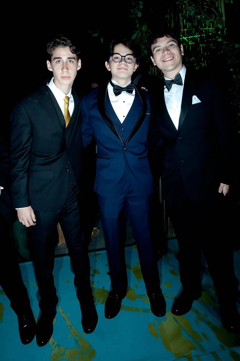 Saeed Rivera, Eduardo Breve y Andrés Palma