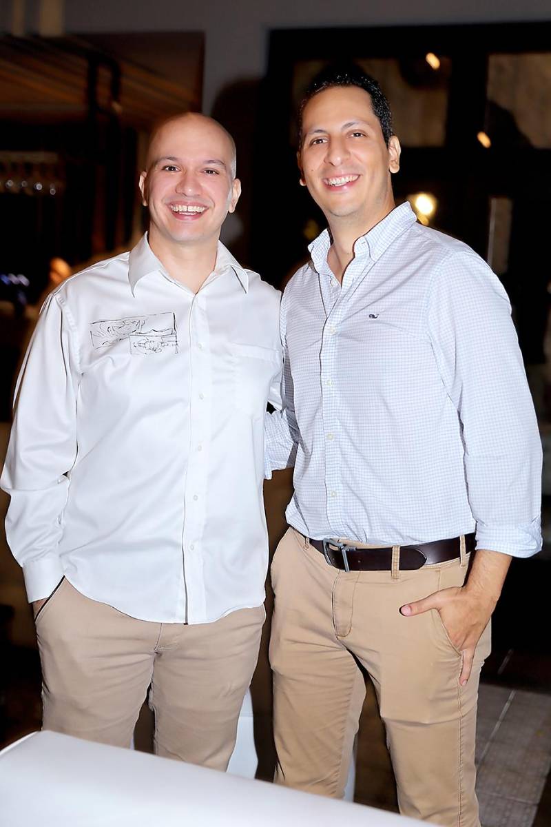 Dennis Santos y Alejandro Hernández