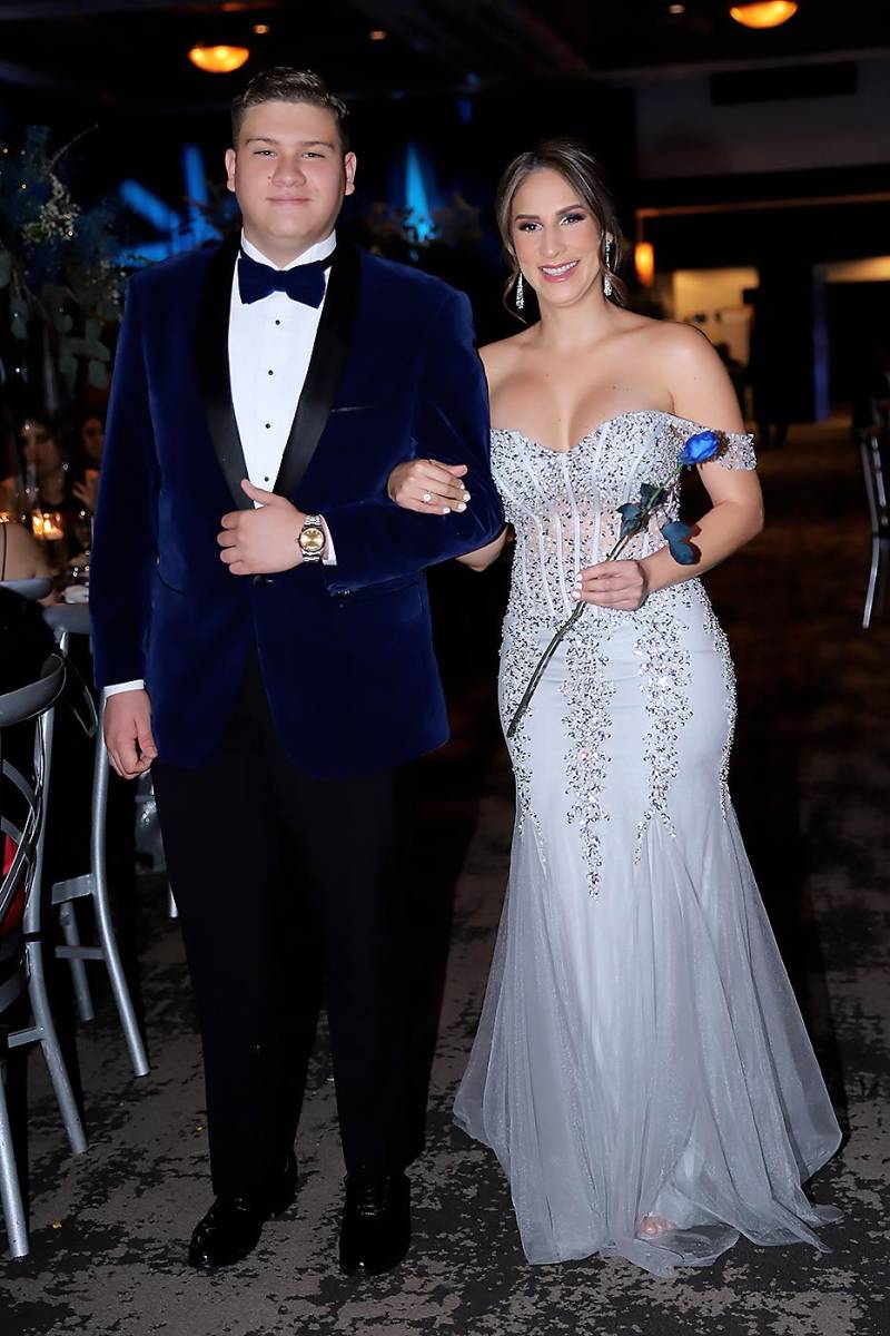 Ósman Reyes y Vicky Talhami.