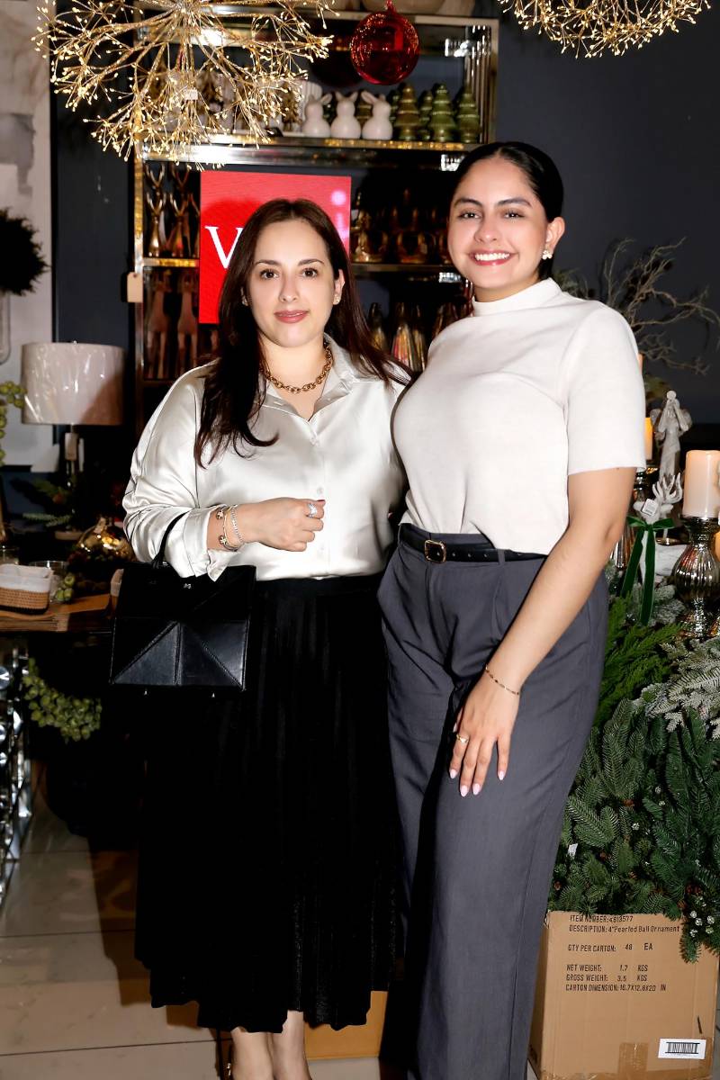 Cinthia Morazán y Alejandra Aguilar. 