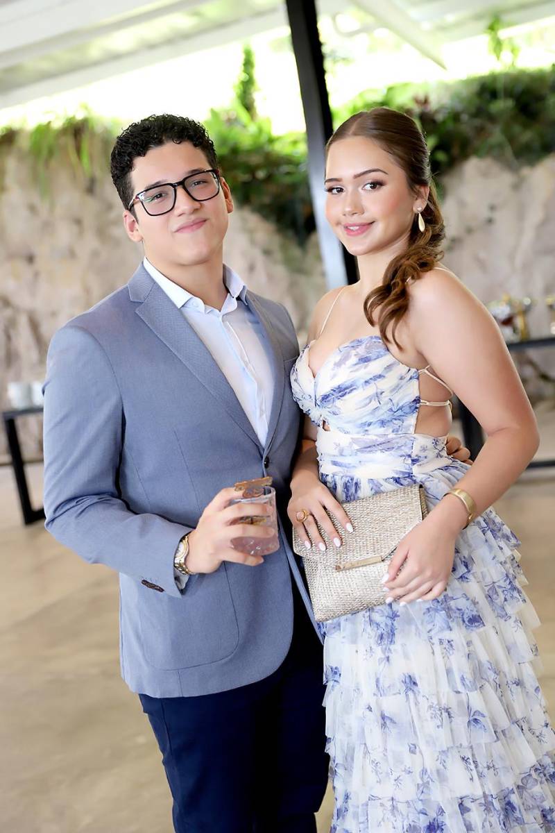 Eduardo Larios y Madeline Molina. Eduardo Larios y Madeline Molina.