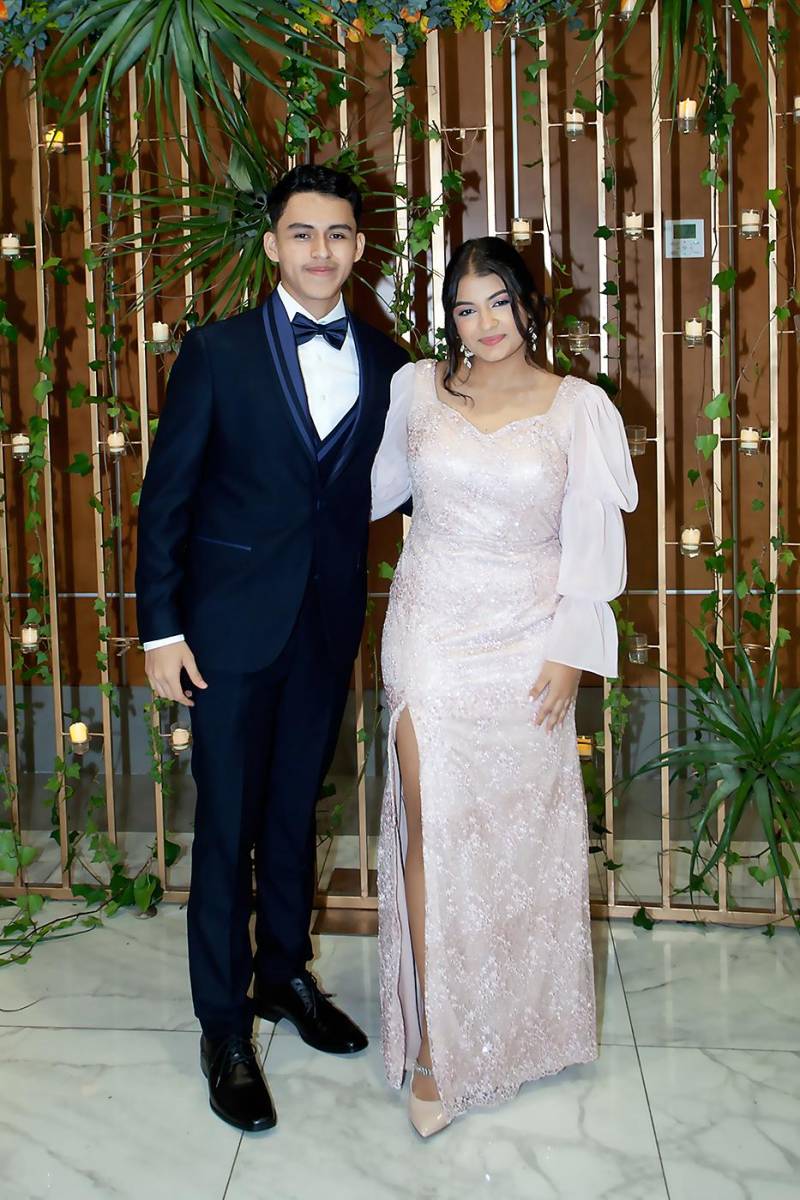 René Sánchez y Hanna Zerón.