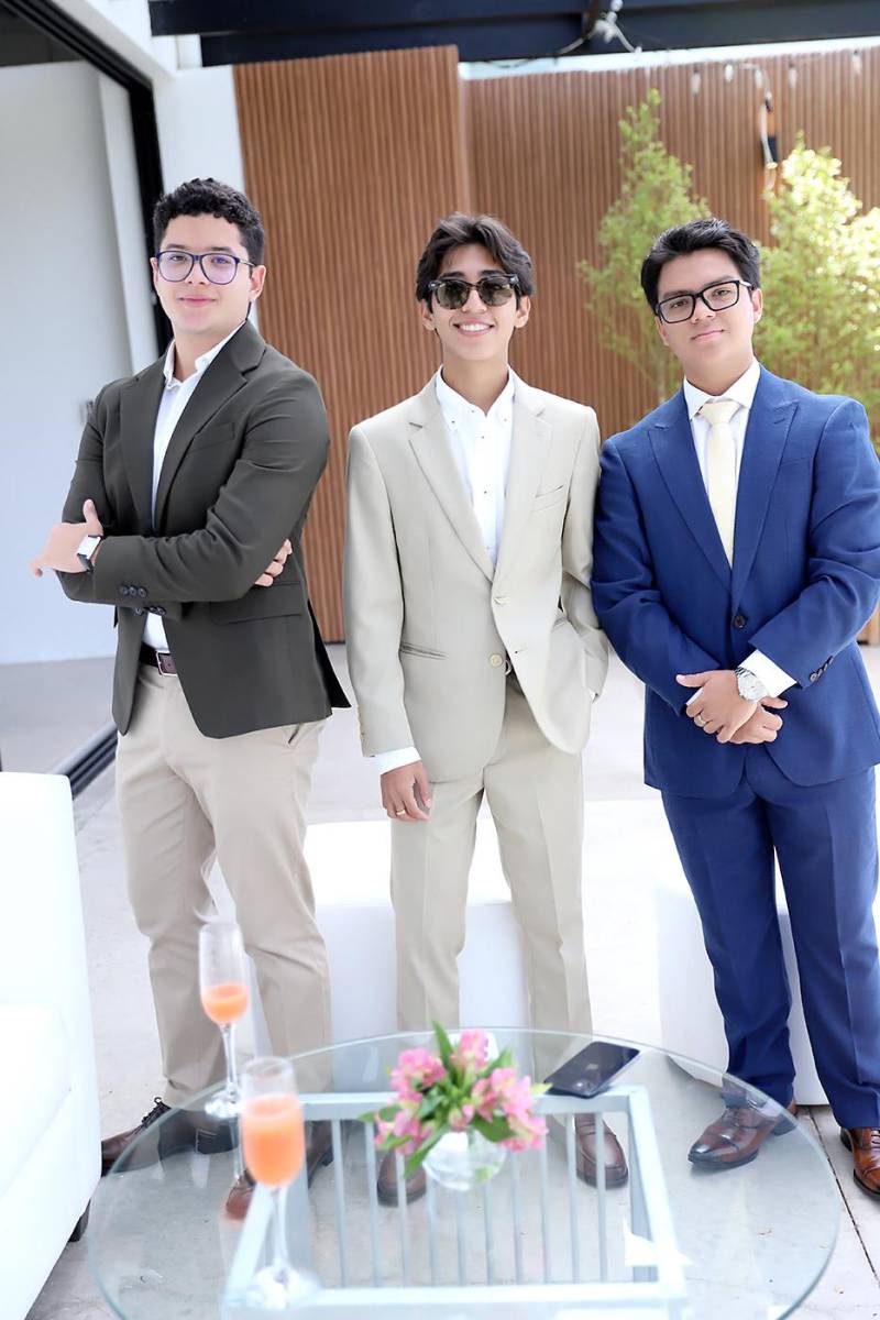 Matías Mejía, Eliam Ávila y Héctor Valerio. Matías Mejía, Eliam Ávila y Héctor Valerio.