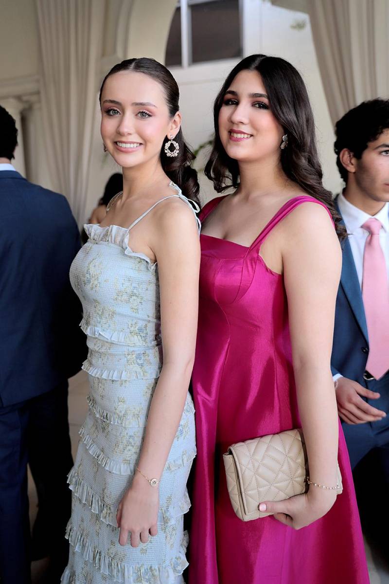 Victoria Vaca y Arianne Masso.