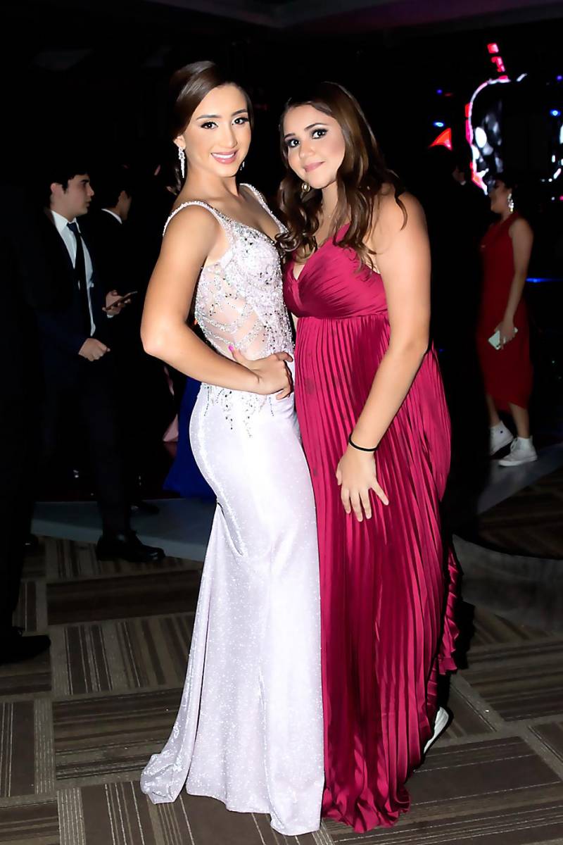 Maria Alejandra Castejón e Isabella Asfura.