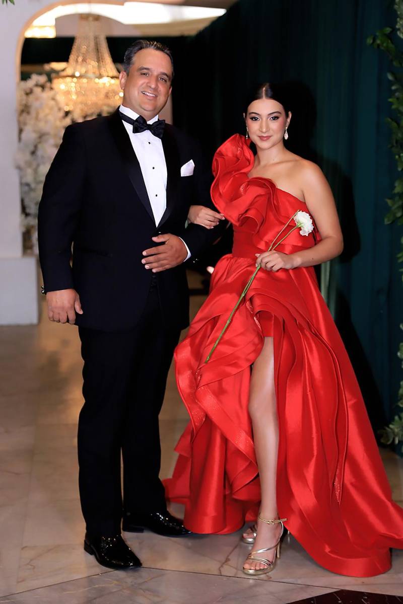 Benjamín e Isabella Lardizabal.