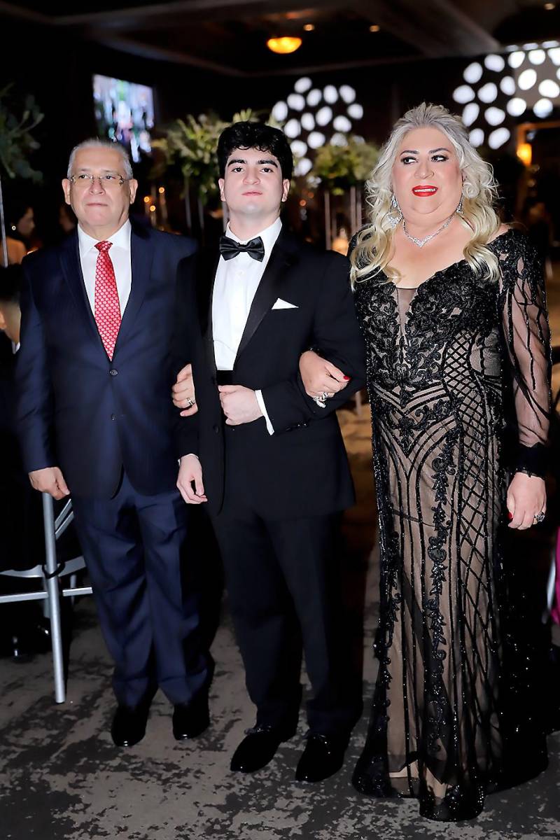 Francisco, Felipe Mejía y Waldina Salgado.