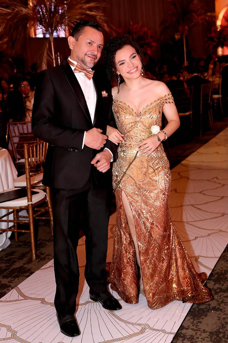 Maria Tilguant y su padre Miguel Tilguant. 