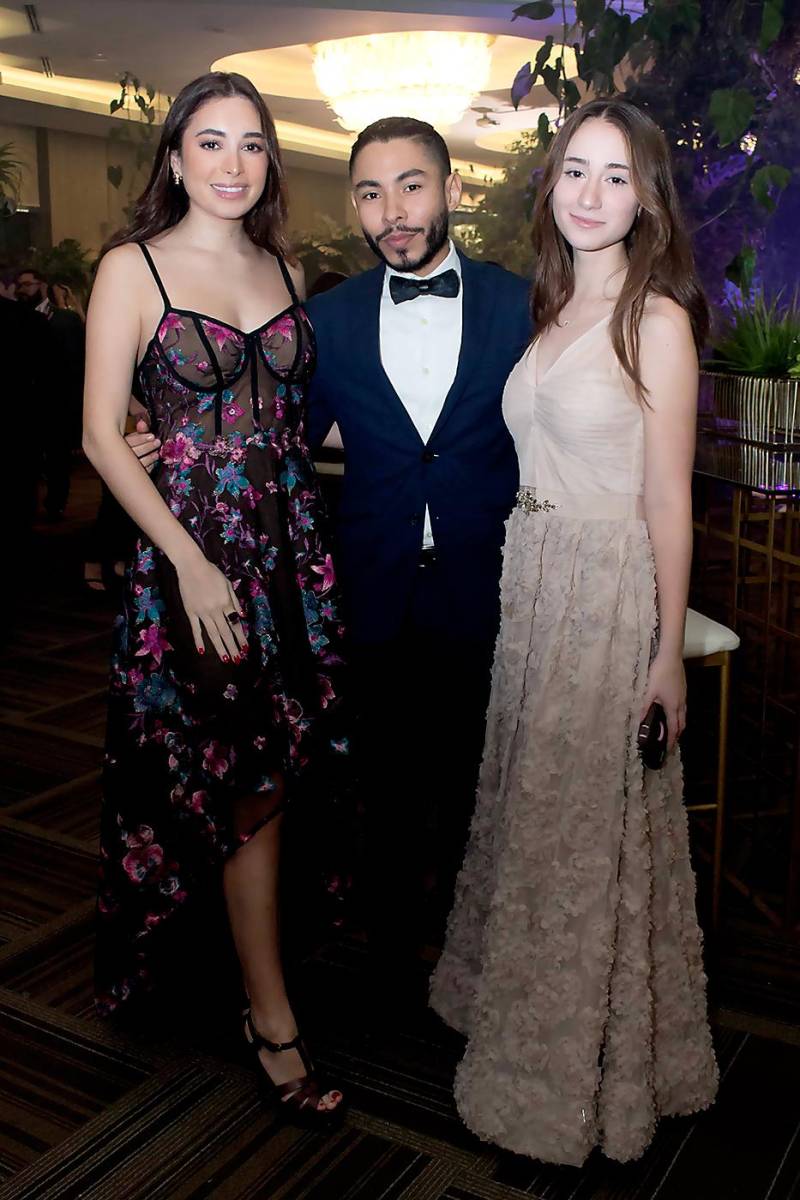 Paulina Kafati, Carlos López y Monique Wilson