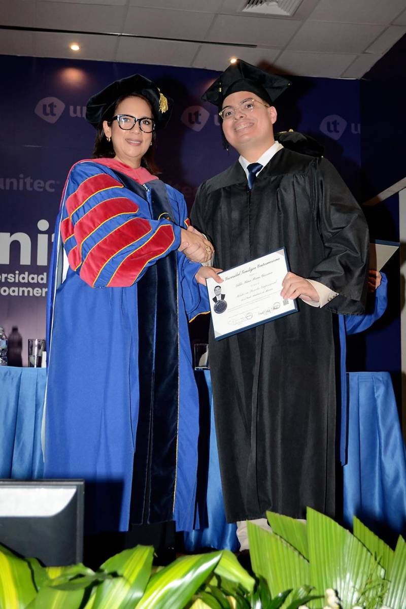 Graduaciones de Posgrado de UNITEC de Tegucigalpa 2025