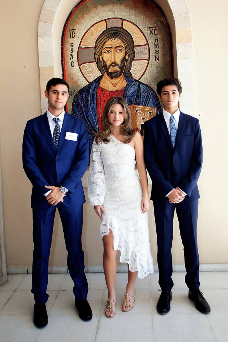 David Handal, Ana Lia Banegas y Diego Álvarez.