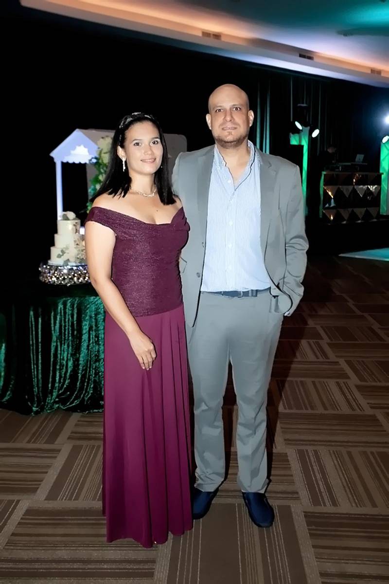 Esther Amador y Mynor Mendoza