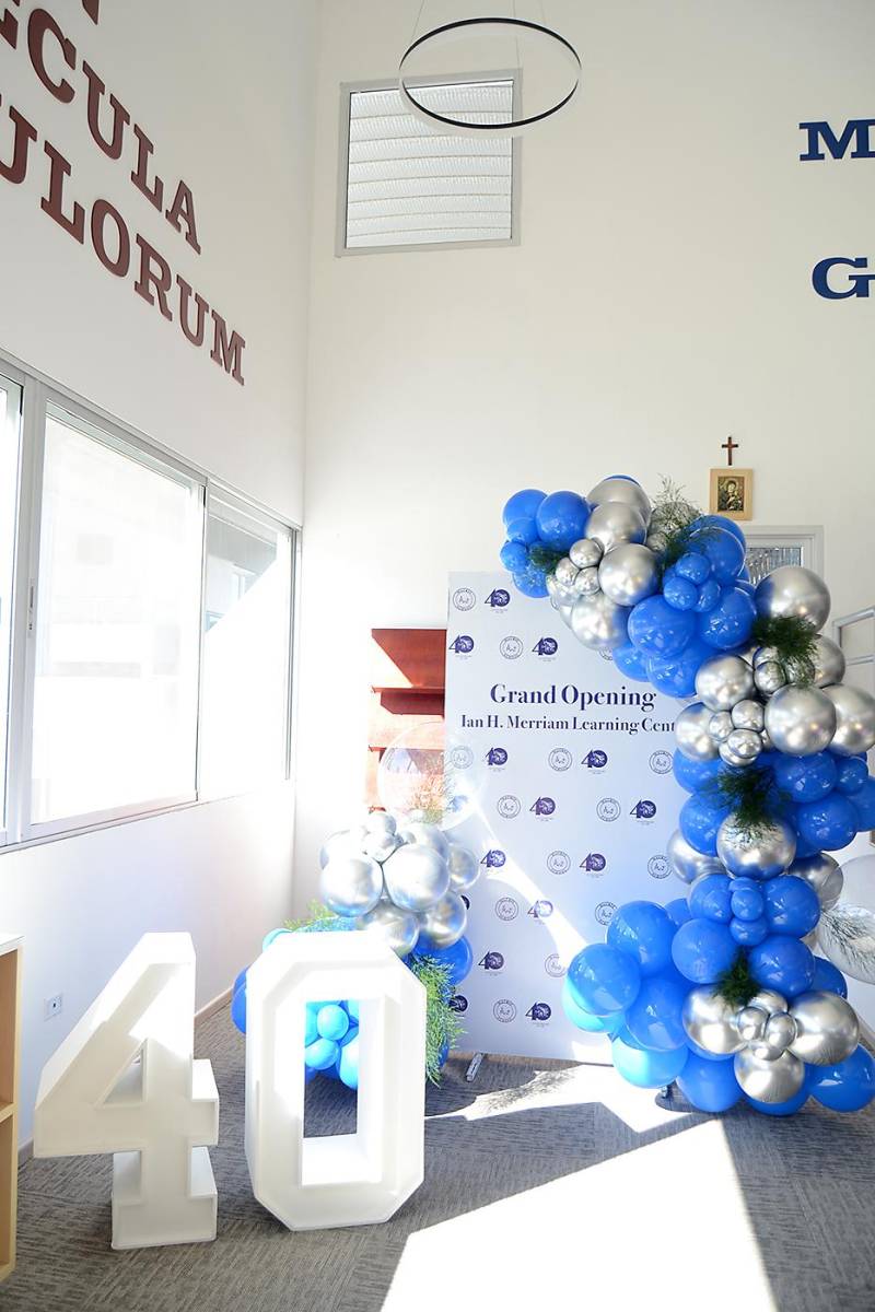 La inauguracion del Learning Center de Macris School