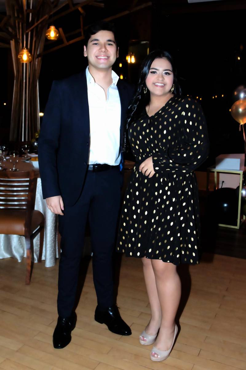 Gabriel Solís y Ena Zelaya.