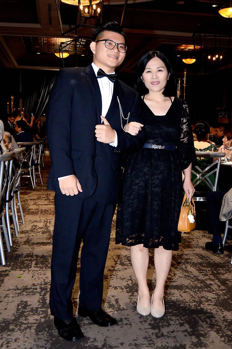 Alfonzo Chen y Rita Hou.