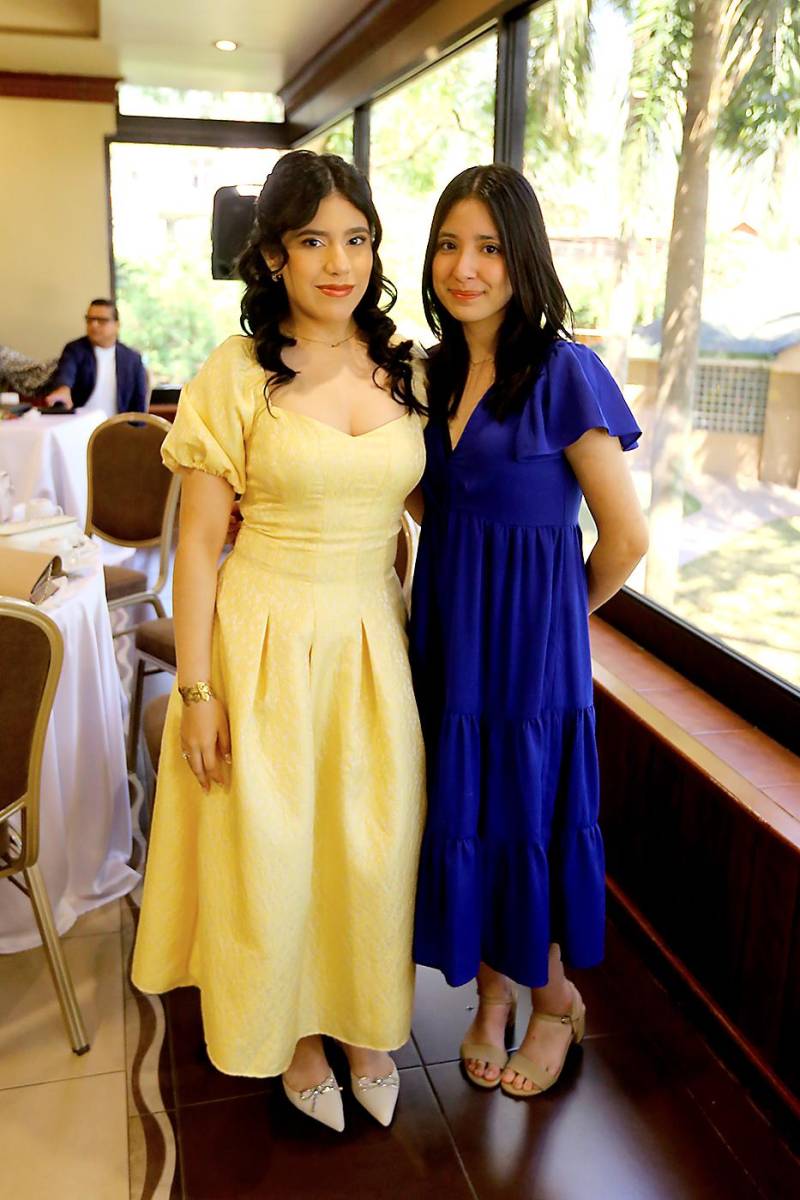 Lesly Bardales e Ivana Mendoza.