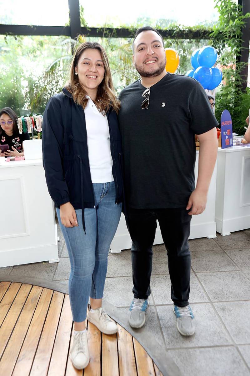 Ingrid Villalobos y Gabriel Rico.