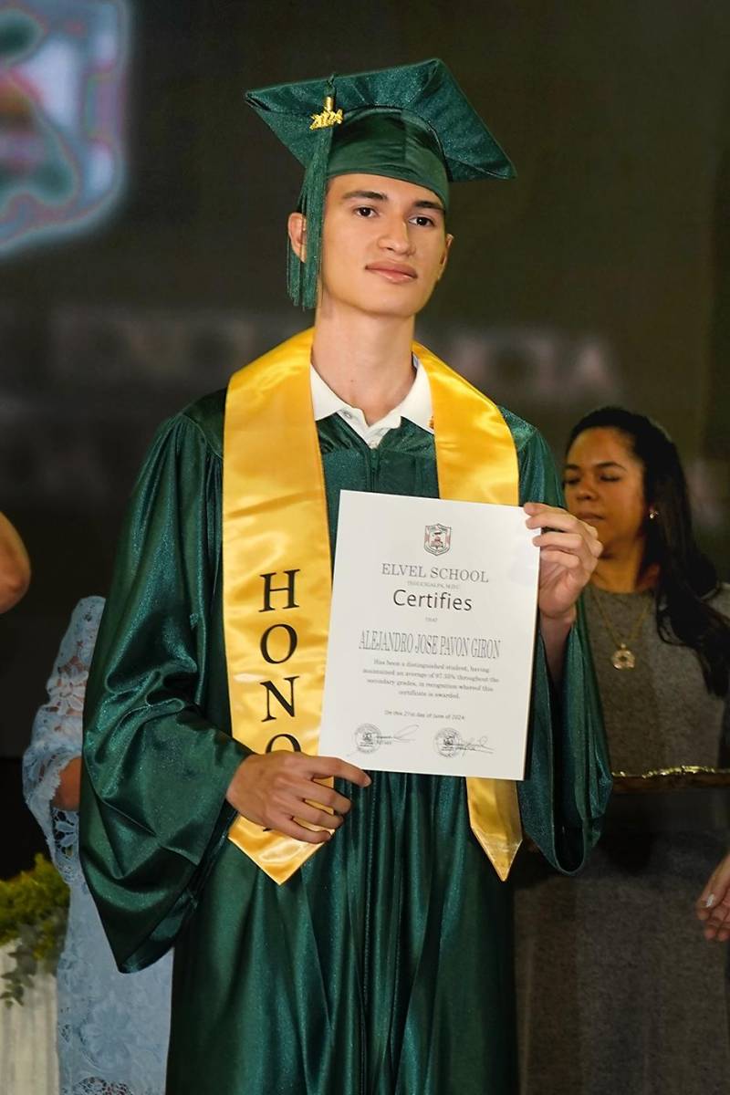 Graduación de los seniors 2024 de Elvel School