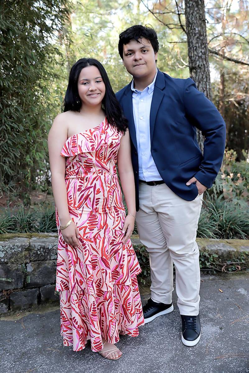 Bianca Trejo y Anthony Amador.