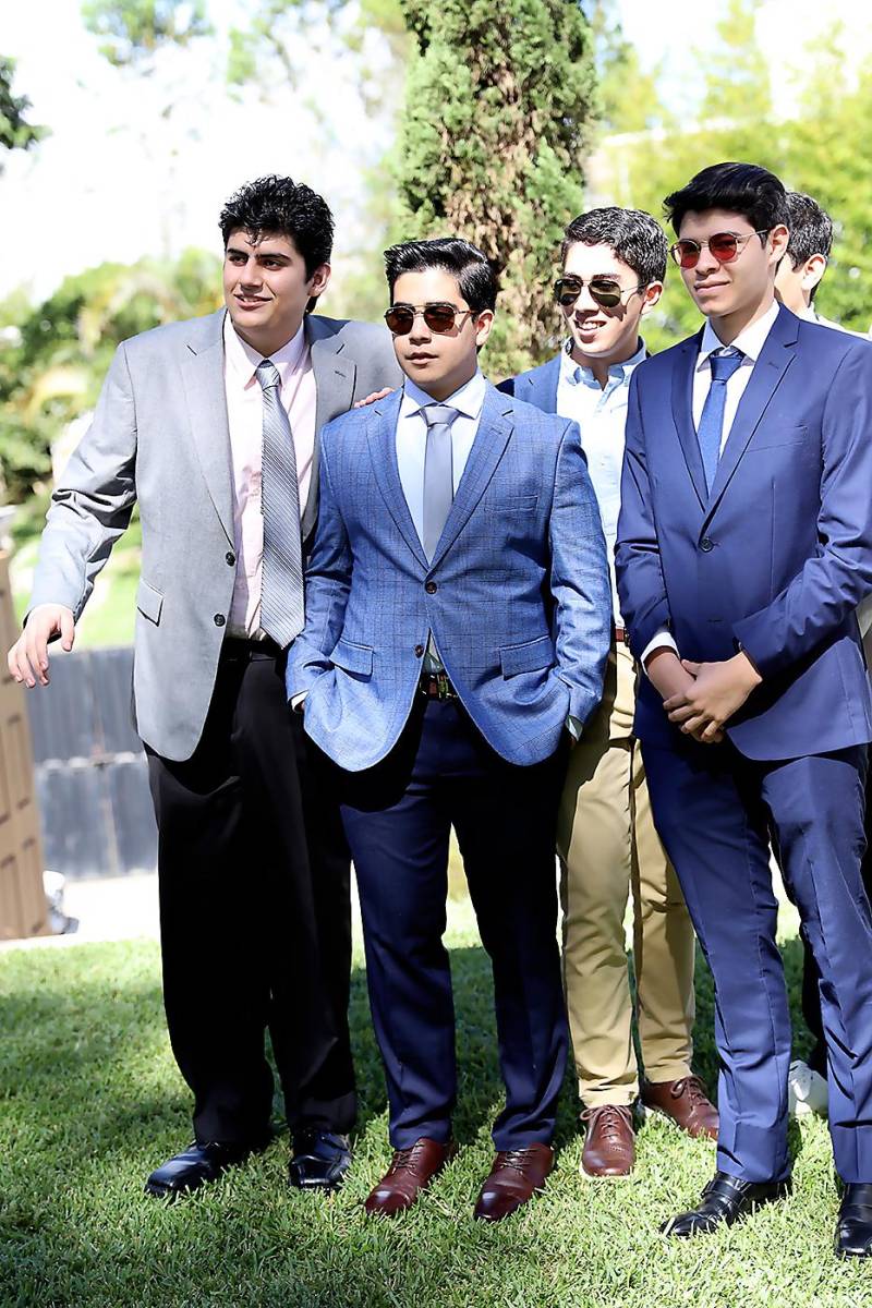 Emilio Bendeck, Héctor Rodríguez, Gustavo Zuniga y Roberto Alvarado