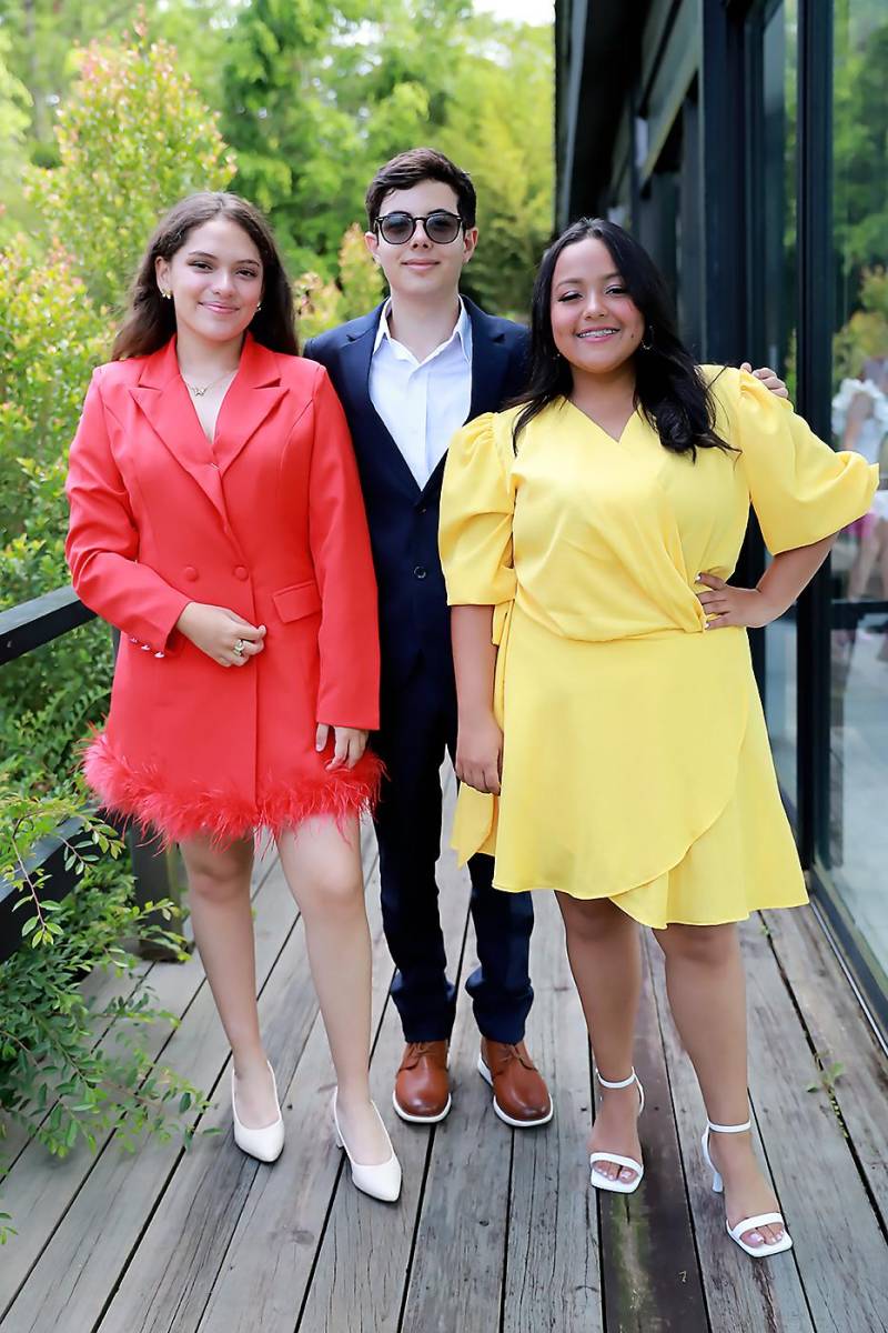 Keren Matamoros, Diego Zelaya y Ligia Salgado.
