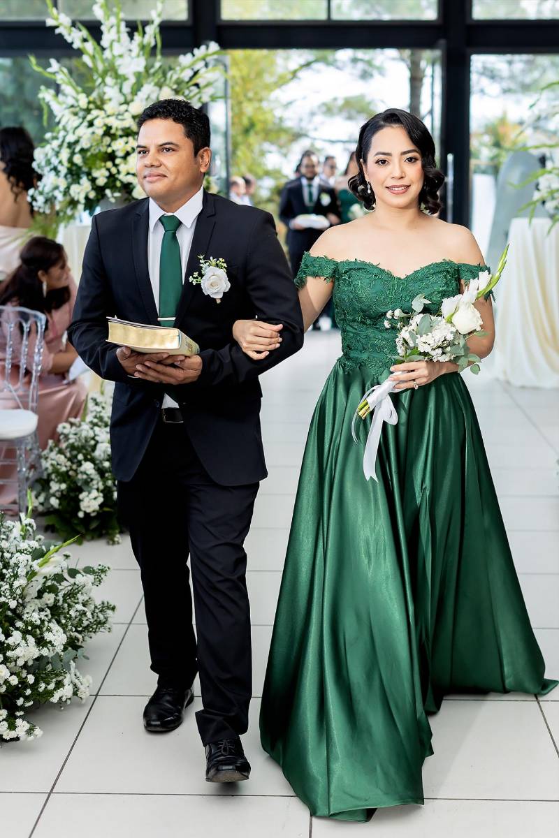 Ronald Altamirano y Silvia Galo