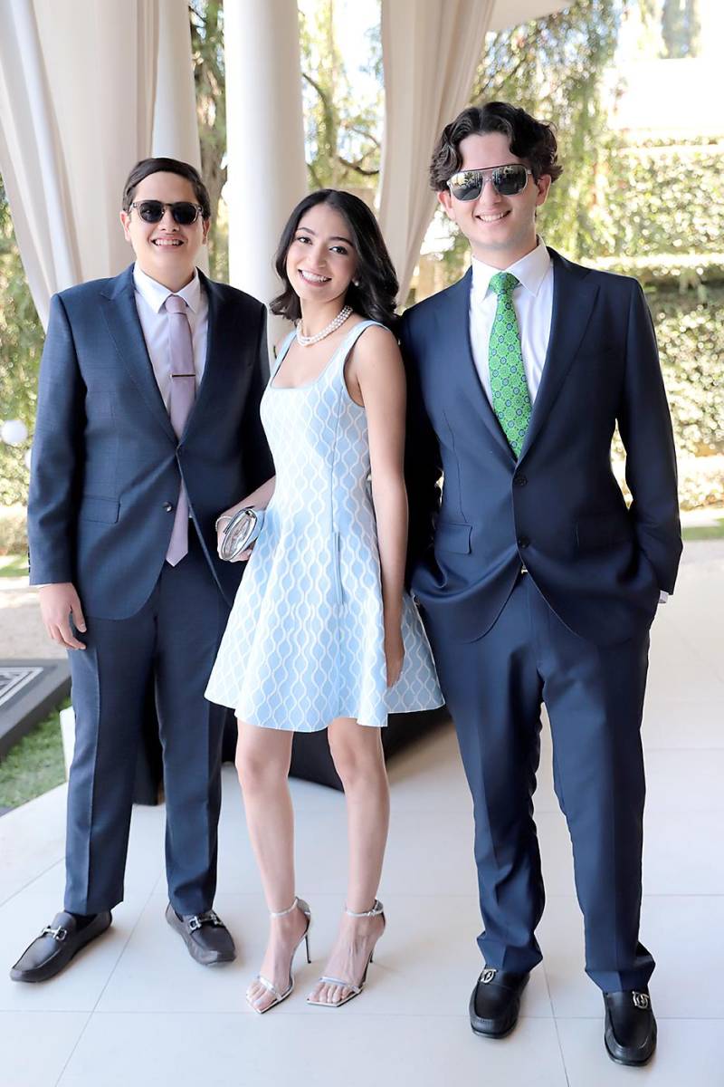 Javier Díaz, Victoria Salomón y Nicholas Schacher.