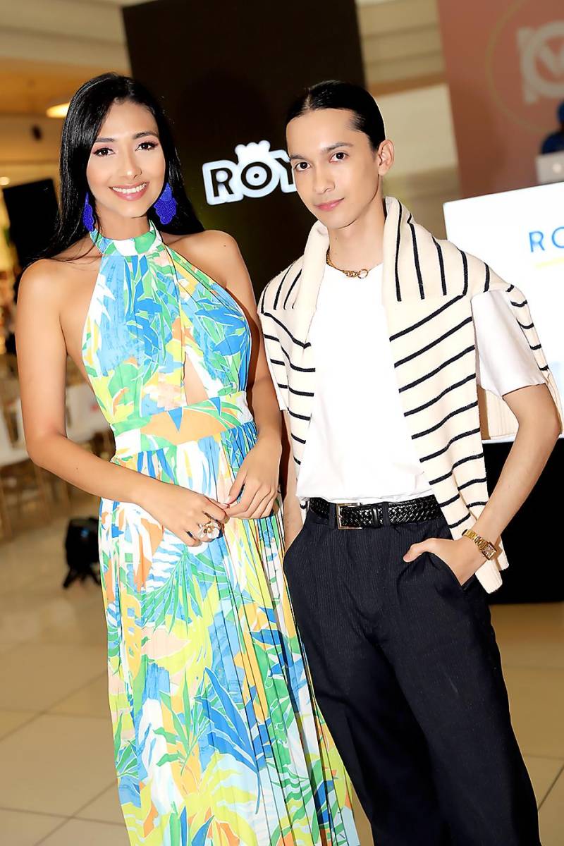 Karlen Pérez y Bryan Sierra. 