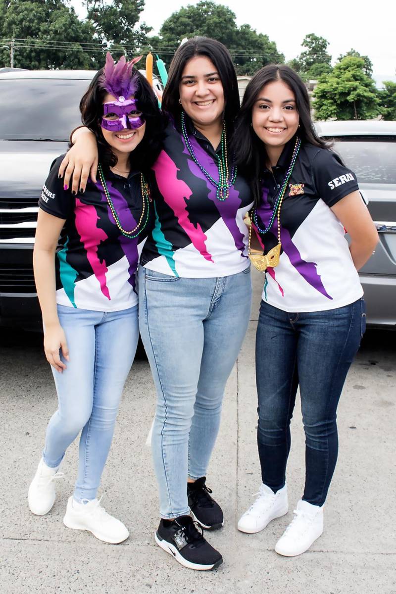 Rocío Bueso, Alejandra López, y Andrea Lobo.