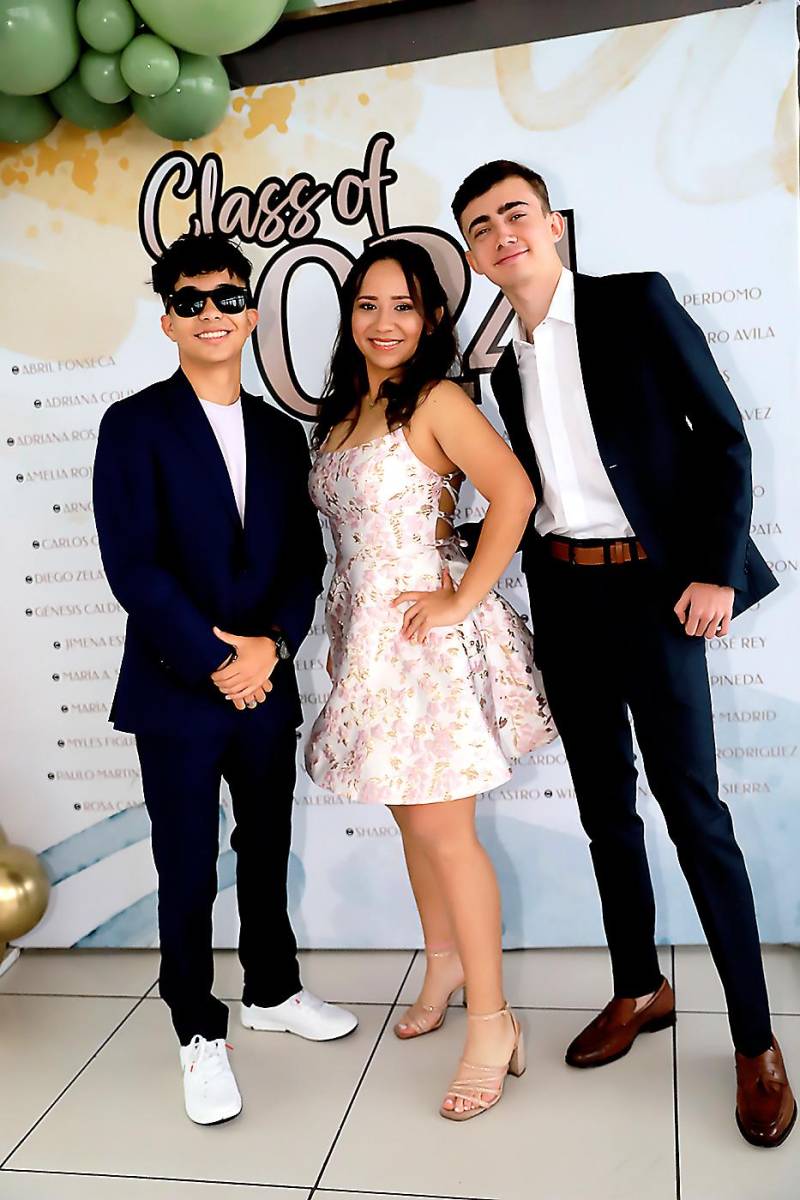 Renán Mairena, Andrea Chávez y Luis Carlos Castillo