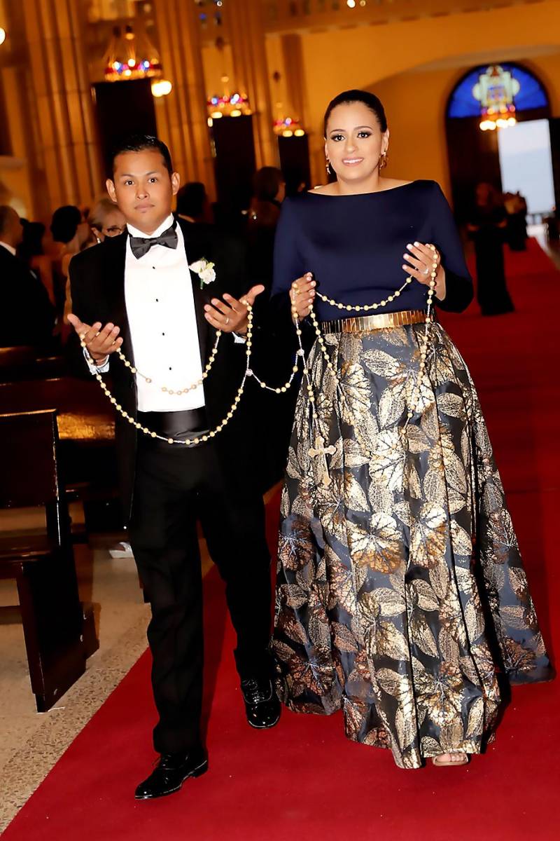 Marco Antonio Maradiaga y Gabriela Mejía