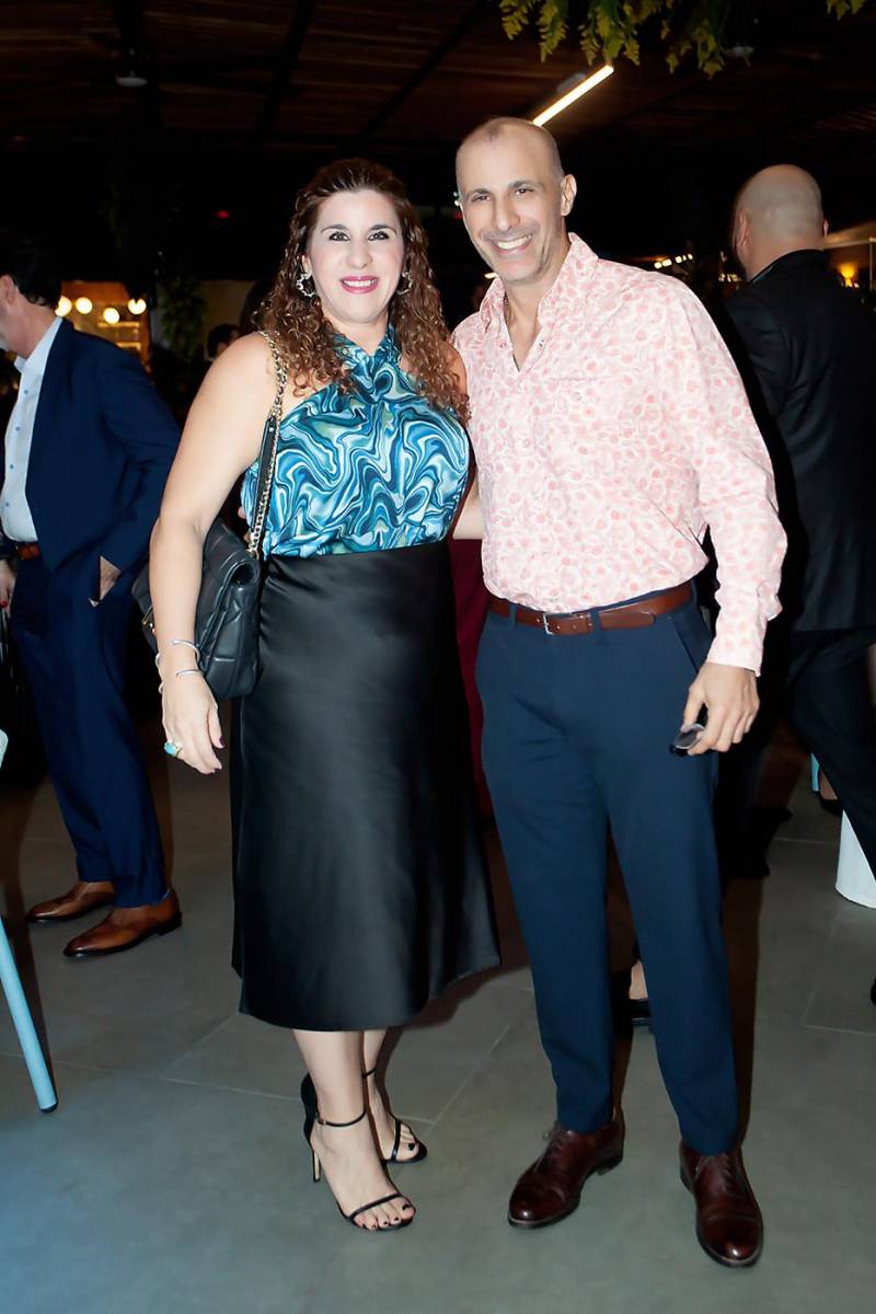 Catherine y Jacobo Canahuati.
