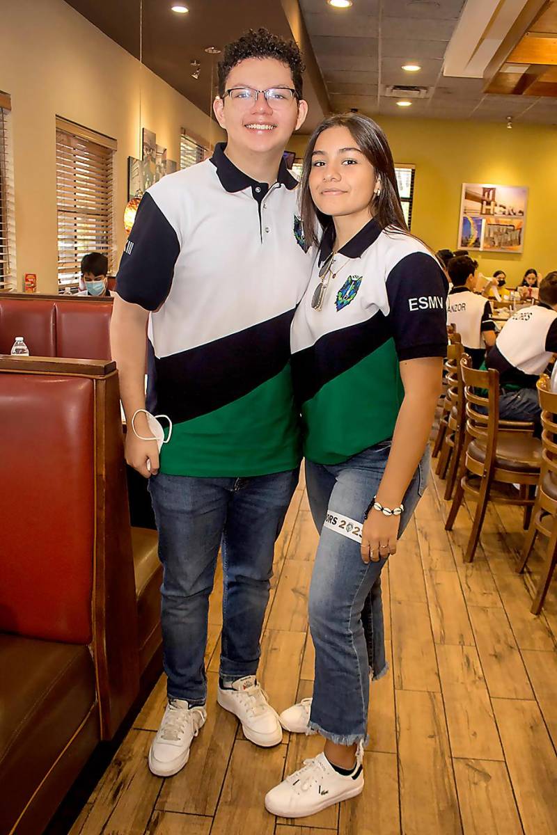 Pablo Carías y Andrea Mancía.