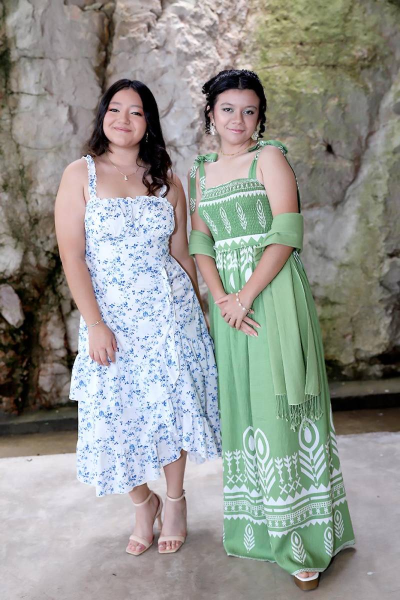 Rossely López y Eloísa Zelaya. Rossely López y Eloísa Zelaya.