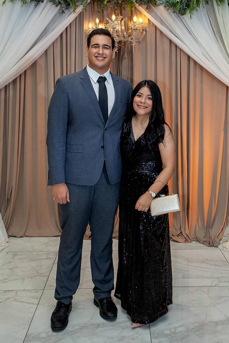 Luis Hawit e Iris Argueta.