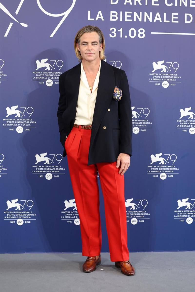 Chris Pine en Giuliva Heritage.