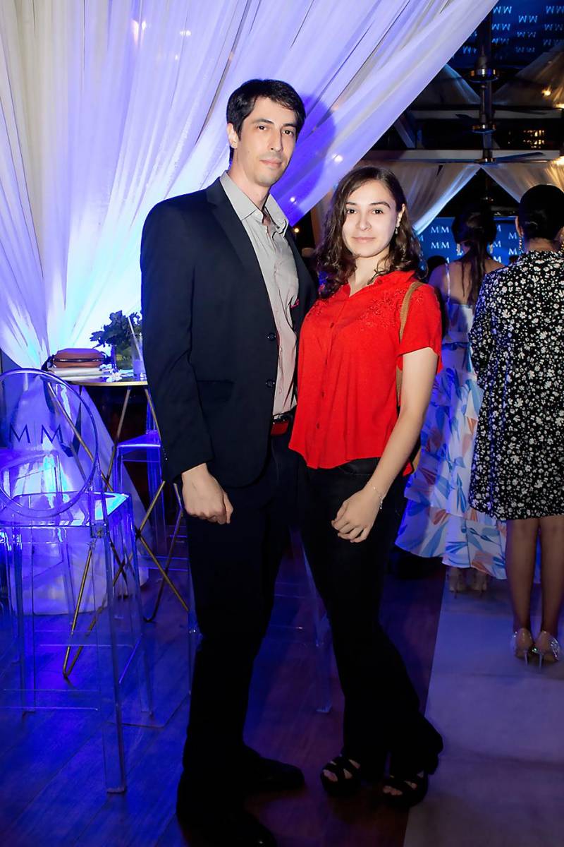 Salvaneshi Guido y Jazmín García.