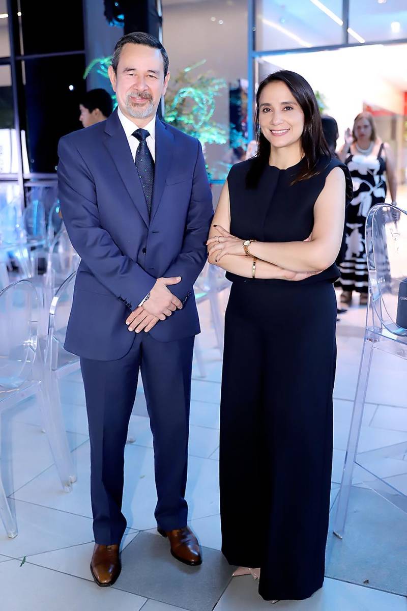 Jorge Fu y Erika Pinto.